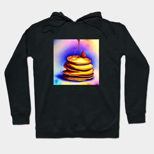 Pancakes - Yum! Hoodie by ArtistsQuest